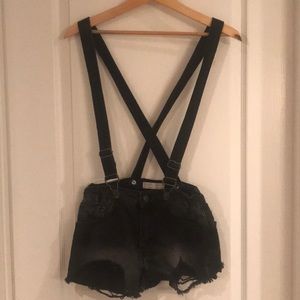 Zara Girls Short Overalls